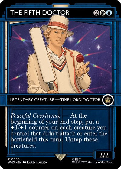 The Fifth Doctor (Showcase) (Universes Beyond: Doctor Who) Near Mint