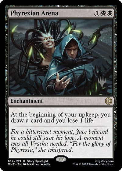 Phyrexian Arena (Promo Pack: Phyrexia: All Will Be One) Near Mint