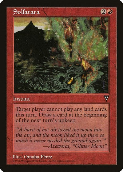 Solfatara (Visions) Near Mint