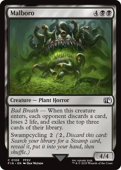 Malboro (Universes Beyond: FINAL FANTASY) Light Play Foil