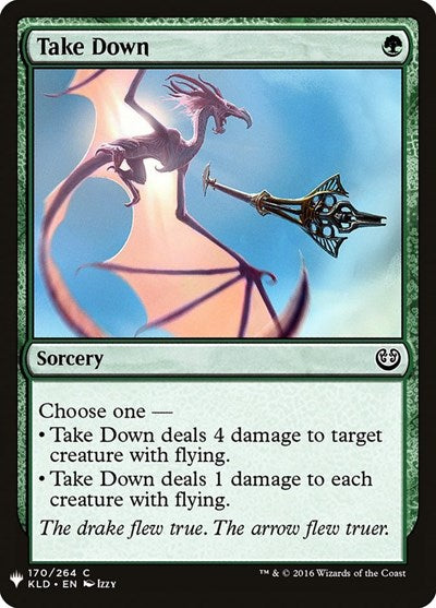 Take Down (Mystery Booster) Near Mint