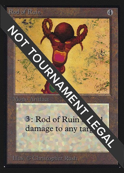 Rod of Ruin (CE) (Collector's Edition) Near Mint