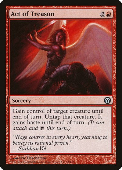 Act of Treason (Duels of the Planeswalkers) Light Play