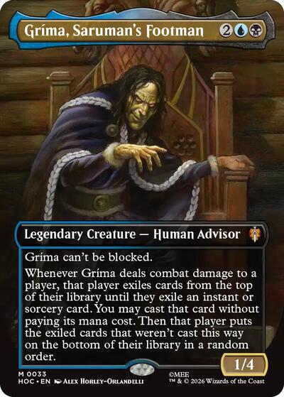 Grima  Saruman s Footman  Borderless|1|0|0.00