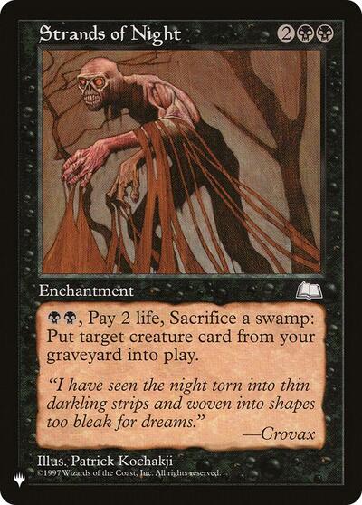 Strands of Night (The List) Near Mint