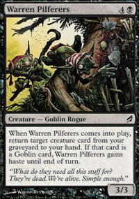 Warren Pilferers (Lorwyn) Light Play