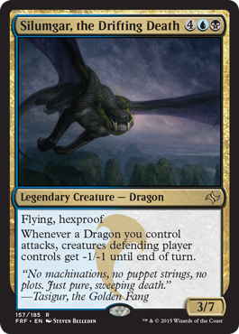 Silumgar, the Drifting Death (Fate Reforged) Light Play Foil