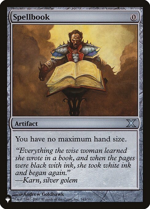 Spellbook (The List) Damaged / Poor
