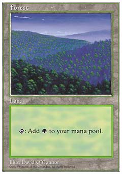 Forest B (5th Edition) Heavy Play