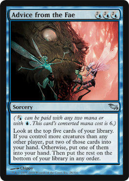 Advice from the Fae (Shadowmoor) Medium Play Foil