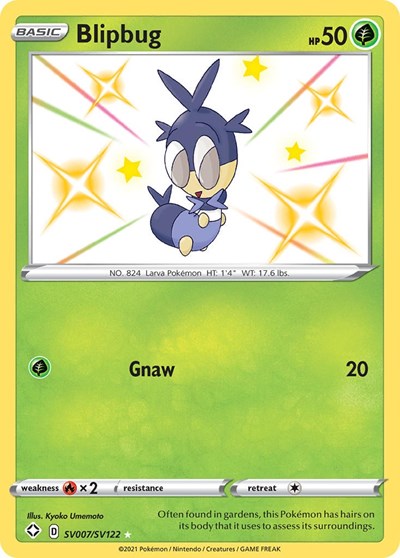 Blipbug (Shining Fates: Shiny Vault) Near Mint Holofoil