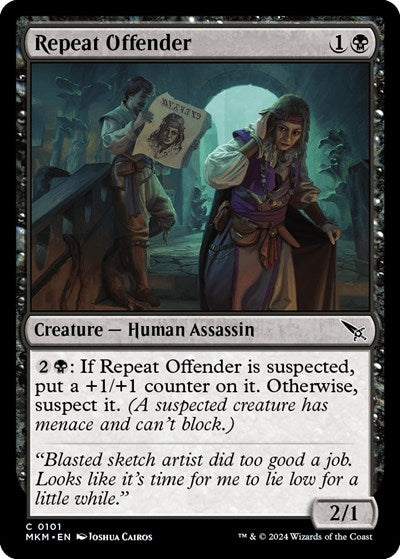 Repeat Offender (Murders at Karlov Manor) Light Play Foil
