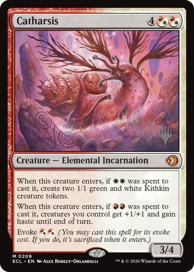 Catharsis (Promo Pack: Lorwyn Eclipsed) Near Mint