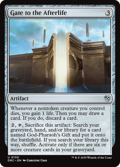 Gate to the Afterlife (Commander: Aetherdrift) Light Play