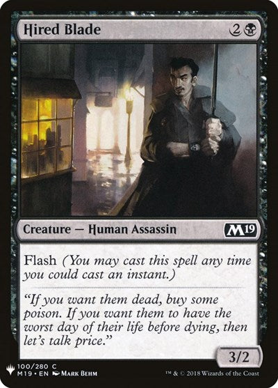 Hired Blade (Mystery Booster) Near Mint