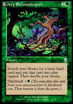 Deep Reconnaissance (Odyssey) Medium Play Foil