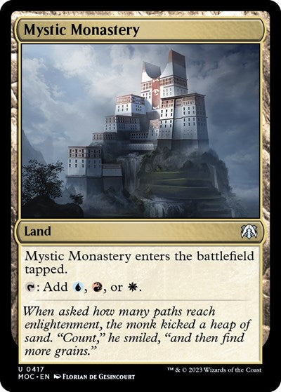Mystic Monastery (Commander: March of the Machine) Near Mint