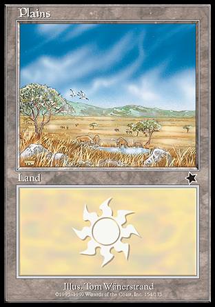 Plains (154) (Starter 1999) Light Play