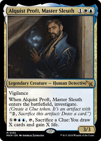 Alquist Proft  Master Sleuth|1|0|0.00
