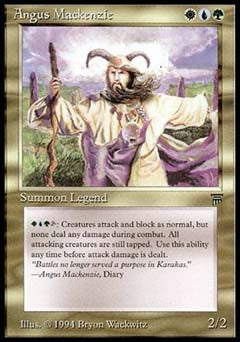 Angus Mackenzie (Legends) Near Mint
