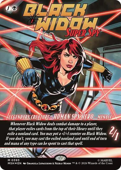 Black Widow  Super Spy  Borderless   0393|3|0|0.00