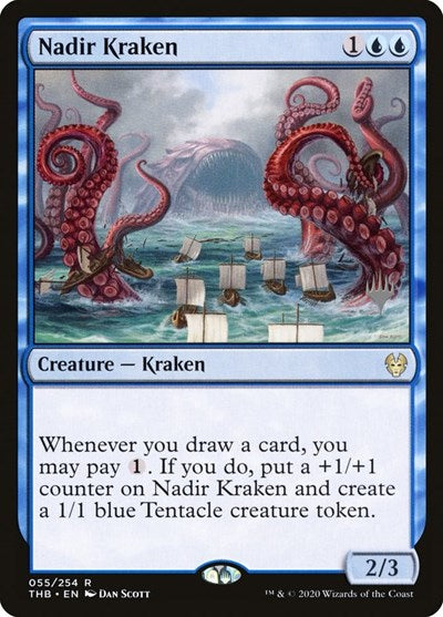 Nadir Kraken (Promo Pack: Theros Beyond Death) Light Play
