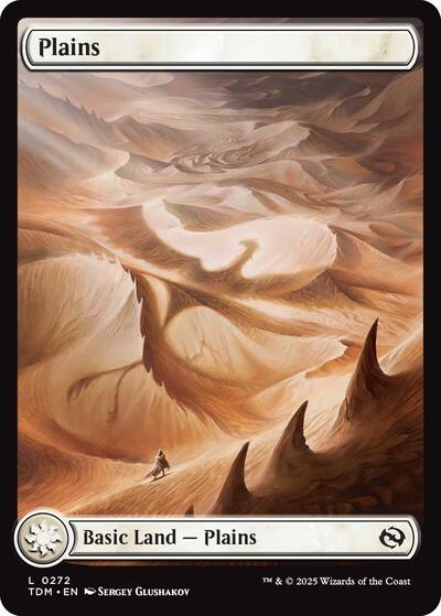 Plains (0272) (Tarkir: Dragonstorm) Near Mint Foil