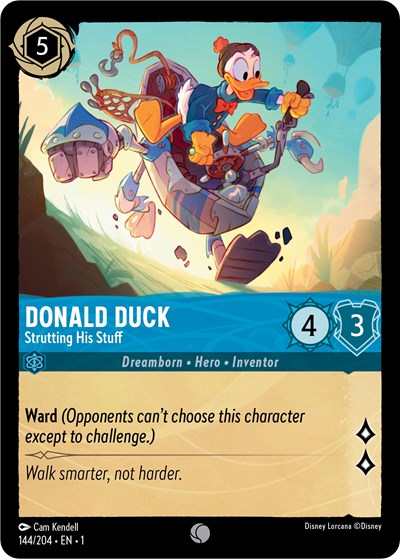 Donald Duck - Strutting His Stuff (The First Chapter) Near Mint