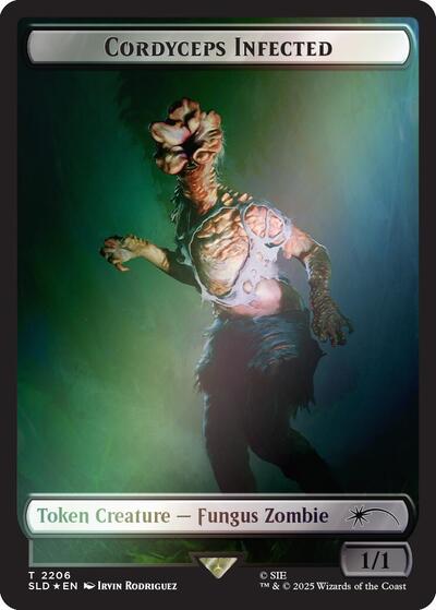 Cordyceps Infected Token  2206   Rainbow Foil|1|0|0.00