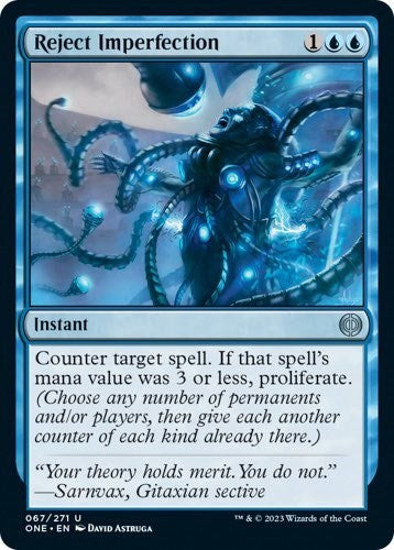 Reject Imperfection (Phyrexia: All Will Be One) Light Play