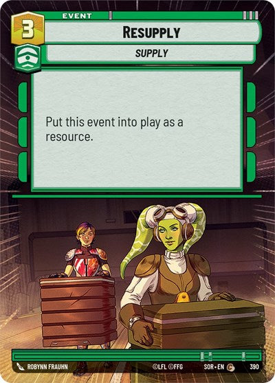 Resupply (Hyperspace) (Spark of Rebellion) Near Mint