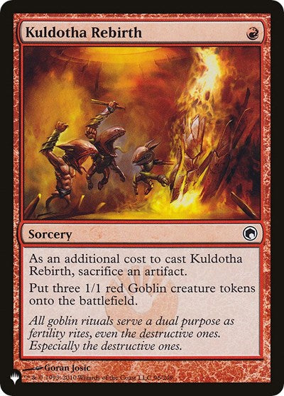Kuldotha Rebirth (The List) Light Play