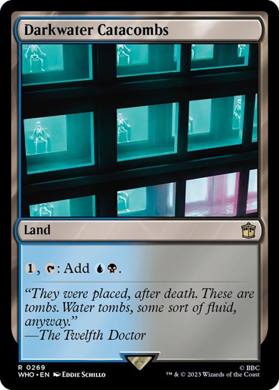 Darkwater Catacombs (Universes Beyond: Doctor Who) Near Mint Foil
