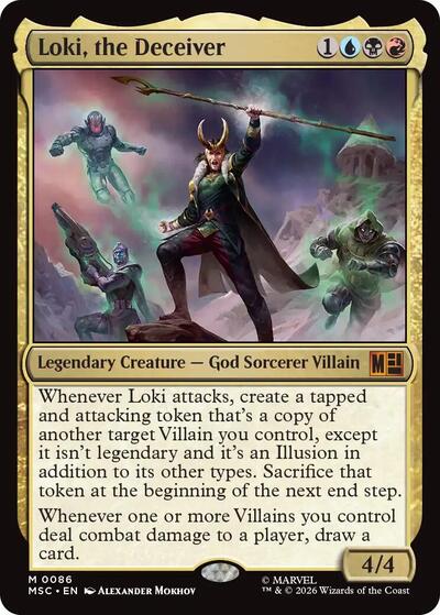Loki, the Deceiver (Commander: Marvel Super Heroes) Near Mint