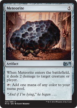 Meteorite (Magic 2015 Core Set) Medium Play