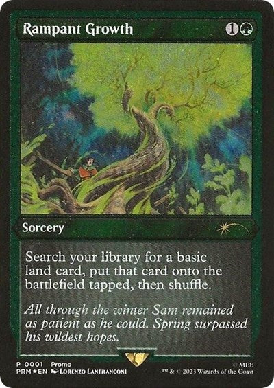 Rampant Growth (Foil Etched) (Promos: WPN and Gateway) Near Mint Foil