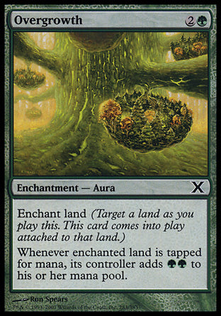 Overgrowth (10th Edition) Medium Play