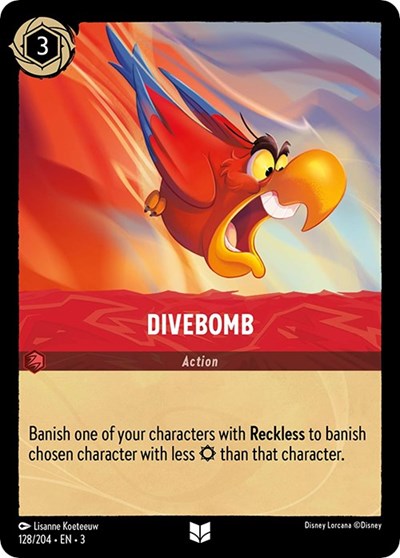 Divebomb (Into the Inklands) Near Mint Cold Foil