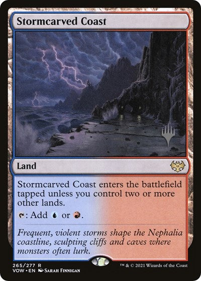 Stormcarved Coast (Promo Pack: Dominaria United) Near Mint Foil