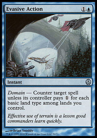 Evasive Action (Duel Decks: Phyrexia vs The Coalition) Light Play