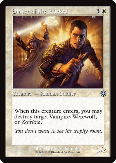 Slayer of the Wicked (Retro Frame) (Innistrad Remastered) Near Mint
