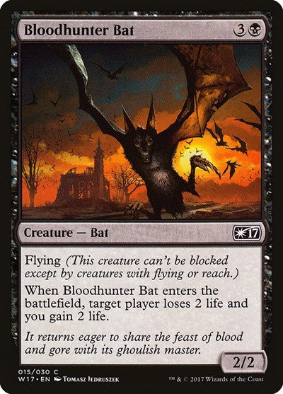 Bloodhunter Bat (Welcome Deck 2017) Medium Play