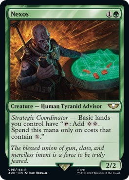 Nexos (Surge Foil) (Universes Beyond: Warhammer 40K) Near Mint Foil