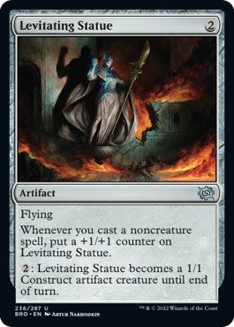 Levitating Statue (The Brothers' War) Light Play Foil