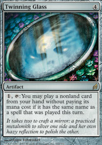 Twinning Glass (Lorwyn) Light Play Foil