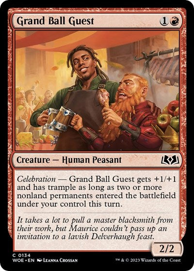 Grand Ball Guest (Wilds of Eldraine) Near Mint Foil