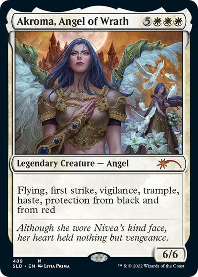 Akroma, Angel of Wrath (Secret Lair) Light Play Foil
