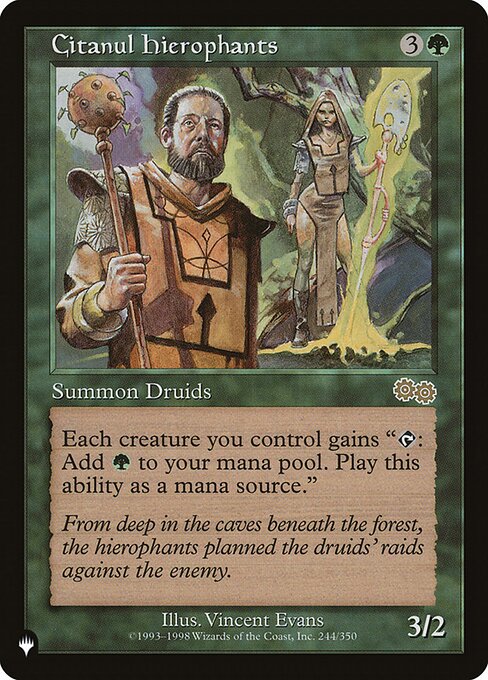 Citanul Hierophants (The List) Near Mint
