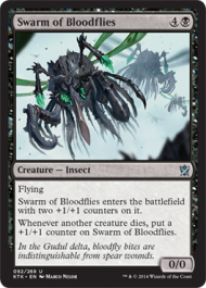Swarm of Bloodflies (Khans of Tarkir) Medium Play Foil