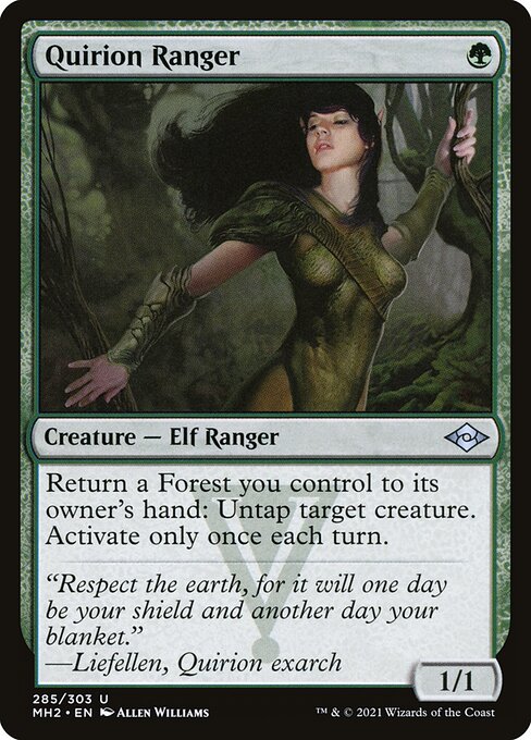 Quirion Ranger (Foil Etched) (Modern Horizons 2) Near Mint Foil